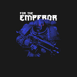 Свитшот хлопковый мужской Space marine - Warhammer 40k, цвет: черный — фото 2