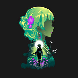 Свитшот хлопковый мужской Сяомао силуэт - Монолог фармацевта, цвет: черный — фото 2