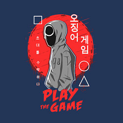 Свитшот хлопковый мужской Play the game, цвет: тёмно-синий — фото 2