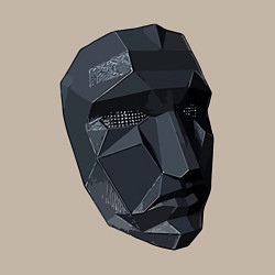 Свитшот хлопковый мужской Boss mask, цвет: миндальный — фото 2