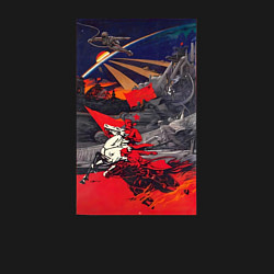 Свитшот хлопковый мужской Советский Союз - на пути к звездам, цвет: черный — фото 2