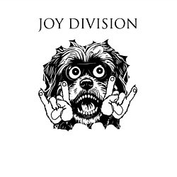 Свитшот хлопковый мужской Joy Division - rock dog, цвет: белый — фото 2