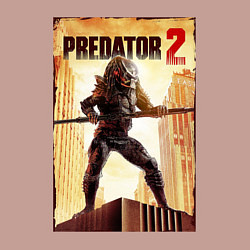 Свитшот хлопковый мужской Predator 2, цвет: пыльно-розовый — фото 2