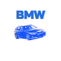 Свитшот хлопковый мужской Blue bmw, цвет: белый — фото 2