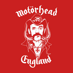 Свитшот хлопковый мужской Motorhead - Лемми, цвет: красный — фото 2