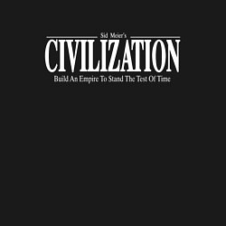 Свитшот хлопковый мужской Civilization - global strategy, цвет: черный — фото 2