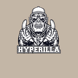 Свитшот хлопковый мужской Хайперилла, цвет: миндальный — фото 2