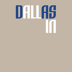 Свитшот хлопковый мужской Dallas in, цвет: миндальный — фото 2