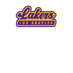 Свитшот хлопковый мужской Basketball LA Lakers, цвет: белый — фото 2
