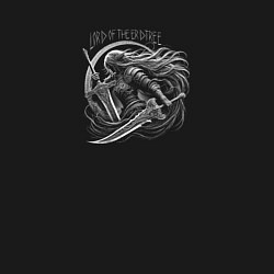 Свитшот хлопковый мужской Lord of the erdtree, цвет: черный — фото 2