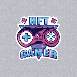 Свитшот хлопковый мужской NFT - Gamer, цвет: меланж — фото 2