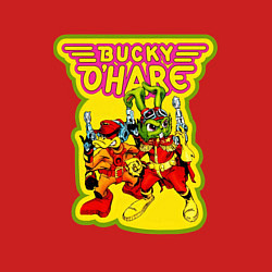 Свитшот хлопковый мужской Bucky ohare, цвет: красный — фото 2