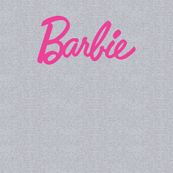 Свитшот хлопковый мужской Барби надпись, цвет: меланж — фото 2