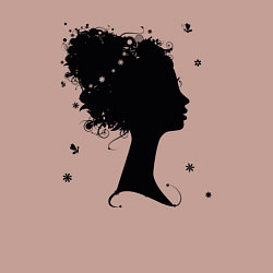 Свитшот хлопковый мужской Flower girl, цвет: пыльно-розовый — фото 2