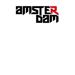 Свитшот хлопковый мужской Amsterdam city, цвет: белый — фото 2