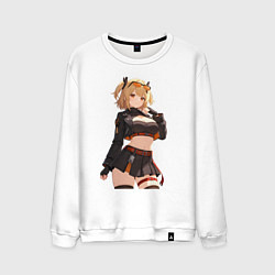 Мужской свитшот Burnice White Zenless Zone Zero