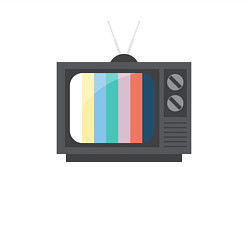 Свитшот хлопковый мужской Old television, цвет: белый — фото 2