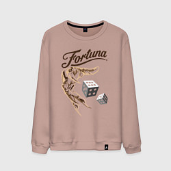 Мужской свитшот Рука с когтями и игральные кости