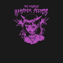 Свитшот хлопковый мужской Phantoms whisper secrets, цвет: черный — фото 2