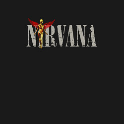 Свитшот хлопковый мужской Nirvana rock in utero, цвет: черный — фото 2