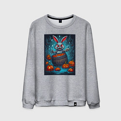 Мужской свитшот Кролик в бешенстве