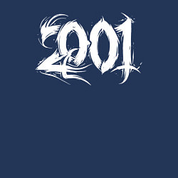 Свитшот хлопковый мужской Белый 2001, цвет: тёмно-синий — фото 2