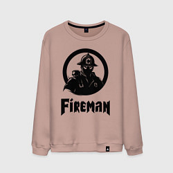 Мужской свитшот Пожарный аниме