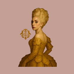 Свитшот хлопковый мужской Lady Gaga retro style, цвет: пыльно-розовый — фото 2