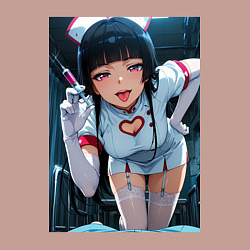 Свитшот хлопковый мужской Рори Меркурия косплей медсестры, цвет: пыльно-розовый — фото 2