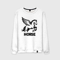 Мужской свитшот Крылатый конь
