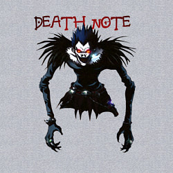 Свитшот хлопковый мужской Death Note Ryuk - светлый, цвет: меланж — фото 2