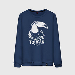 Мужской свитшот Тукан в лавровом венке