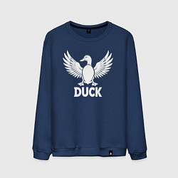 Мужской свитшот Летящая утка