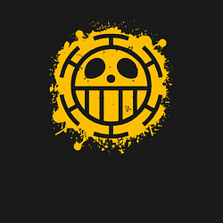 Свитшот хлопковый мужской Пираты сердца - веселый роджер, цвет: черный — фото 2