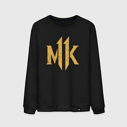 Мужской свитшот Game mortal kombat logo