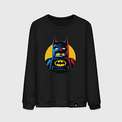 Свитшот хлопковый мужской Batman look, цвет: черный