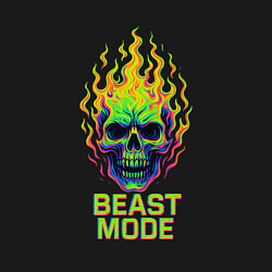Свитшот хлопковый мужской Beast mode, цвет: черный — фото 2