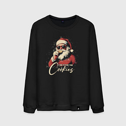 Мужской свитшот Santa cookies