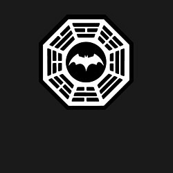 Свитшот хлопковый мужской Dharma Batman, цвет: черный — фото 2