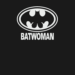 Свитшот хлопковый мужской Batwoman, цвет: черный — фото 2