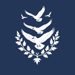 Свитшот хлопковый мужской Пять серебряных птиц Чебоксар, цвет: тёмно-синий — фото 2