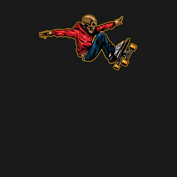 Свитшот хлопковый мужской Skeletor skater, цвет: черный — фото 2