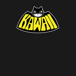 Свитшот хлопковый мужской Kawaii Batman, цвет: черный — фото 2