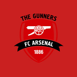 Свитшот хлопковый мужской FC Arsenal: The Gunners, цвет: красный — фото 2
