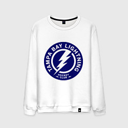 Свитшот хлопковый мужской HC Tampa Bay Lightning, цвет: белый
