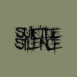 Свитшот хлопковый мужской Suicide Silence, цвет: авокадо — фото 2