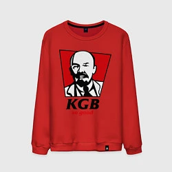 Свитшот хлопковый мужской KGB: So Good, цвет: красный