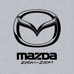 Свитшот хлопковый мужской Mazda Zoom-Zoom, цвет: меланж — фото 2