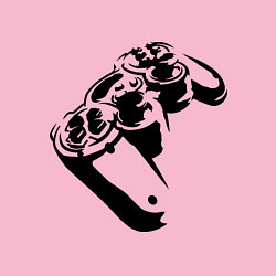 Свитшот хлопковый мужской Геймпад Джойстик, цвет: светло-розовый — фото 2