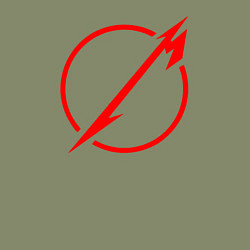 Свитшот хлопковый мужской Metallica: Through The Never, цвет: авокадо — фото 2